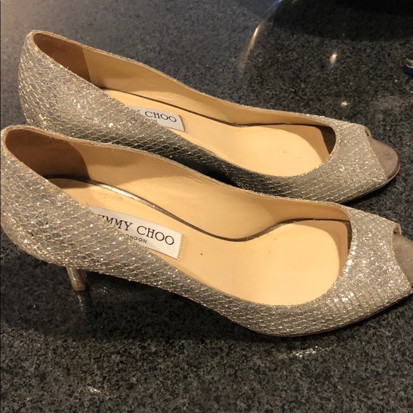 Jimmy Choo Shoes - Worn once for my wedding, no longer need!